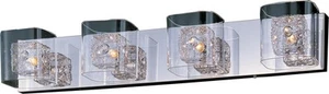 ET2 E22834-18PC Chrome Gem 31"W Bath Light - Picture 1 of 12