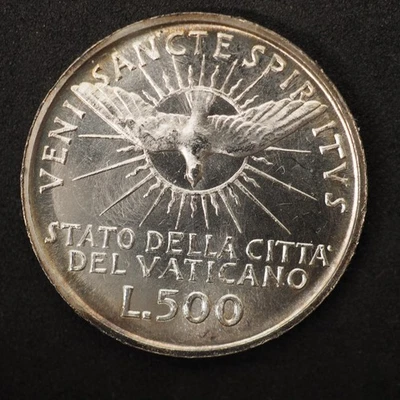 1963   VATICAN   500 LIRE  **NICE COIN** FREE SHIPPING CO385 - Image 1 of 2