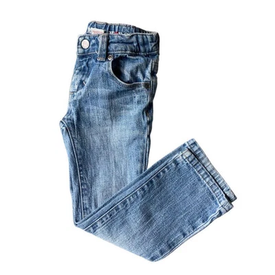 Джинсы для девочек 4 Mossimo прямые штанины эластичные с регулируемой талией - Изображение 1 из 3