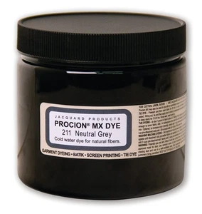 8Oz Neutral Grey Powder Fabric Dye Cold Water For Tie Dye And Shibori - Picture 1 of 7