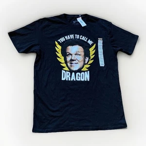 NWT Step Brothers Tee Shirt “ You Have To Call Me Dragon” Size L New Spencer’s - Picture 1 of 4
