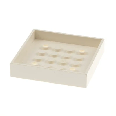 1X Lego Fabuland Contenedor 6X6X1 Caja Blanca Crema Vehículo Área de Carga 3627 4452 Foto 1 de 2