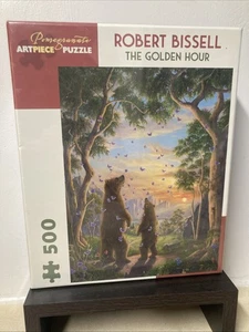 Robert Bissell: The Golden Hour 500-Piece Jigsaw Puzzle Pomegranate Artpiece New - Foto 1 di 8