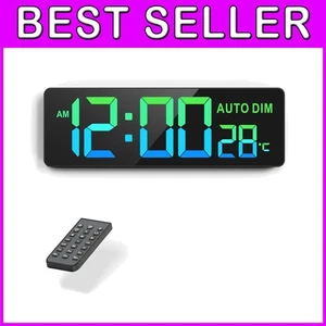 Multi-Display Countdown Timer Clock with Jumbo Digits & Temperature Readout - Picture 1 of 9