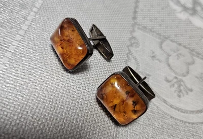 Manschettenknöpfe Bernstein - Bild 1 von 2