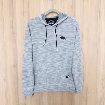 Sudadera con Capucha Dikotomy Para Hombres Talla M Gris Texturizado Patinador Ropa de Calle Urbana Informal Foto 1 de 4