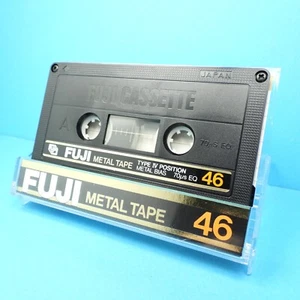 🍒 1x FUJI METAL TAPE 46 * IEC IV Type 4 * Cassette Kassette кассета * 1980 - Bild 1 von 3