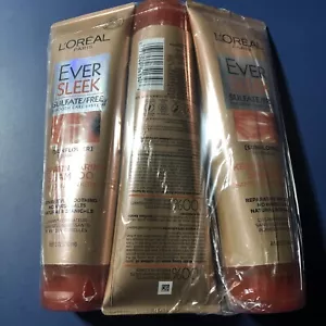 L'Oréal Paris EverSleek Keratin Caring Shampoo 3pk - Picture 1 of 1