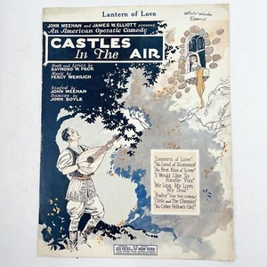 Castles In The Air 1922 LANTERN OF LOVE Show Vintage Sheet Music Piano Vocals - Picture 1 of 4