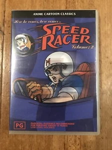 SPEED RACER (ANIME) DVD - VOL 2 EP 5-8 - LIKE NEW + ORIGINAL ‘DRIVER X’ STICKER - Picture 1 of 3