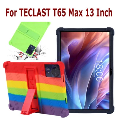Durable Shockproof Stand Case Soft Silicone Cover For TECLAST T65 Max 13" Tablet - Image 1 of 4