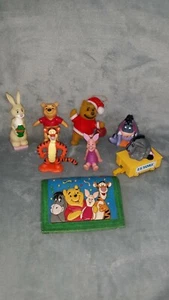 Vintage Winnie The Pooh & Friends Figures and more Mixed Lot disneyland wallet - Picture 1 of 5