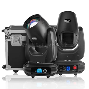 2PCS 260W 9R Moving Head Beam Spot Light DMX 24Prism 17Gobo Disco DJ Show Stage - Picture 1 of 8