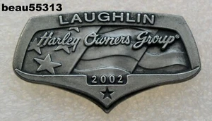 ⭐HARLEY DUEÑOS GRUPO HOG RALLY 2002 LAUGHLIN NEVADA PIN STOP RIVER RUN PIN - Imagen 1 de 1