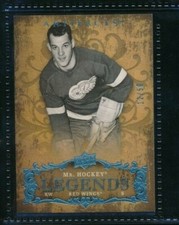 2008-09 UD Upper Deck Artifacts Legends Blue #133 Gordie Howe Mr. Hockey 12/50