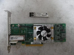 H28RN Dell QLE2660-DEL 16Gb Single Port PCIe Fibre Channel HBA w/SFP - Picture 1 of 3