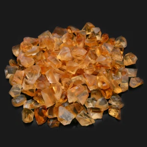 AAA+ Natural Citrine Rough 8-15 MM Raw Citrine Facet Grade Flawless Gemstone - Picture 1 of 6