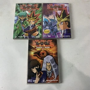 Yu-Gi-Oh! Bundle Into The Hornets Nest Face Off Champion Vs Creator DVD Region 4 - Picture 1 of 6