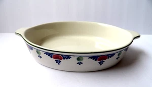 Utensilios de cocina Adams Micratex Ovalados Baker Veruschka 8-7/8" Au Gratin Microondas Inglaterra - Imagen 1 de 3