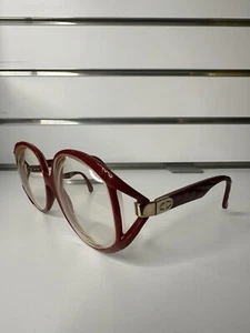 Occhiali Vintage Christian Dior Montature SOLO Rosso Donna 2320 30 Germania - Foto 1 di 6