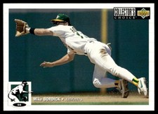 1994 Collector's Choice #61 Mike Bordick Oakland Athletics
