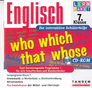 CD Rom Schülerhilfe 7. Klasse Englisch - wie neu - 7165 MQ - Bild 1 von 2