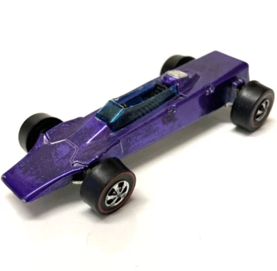 Hot Wheels Redline Lotus Turbine Car 1969 Purple Made in Hong Kong - Image 1 of 4