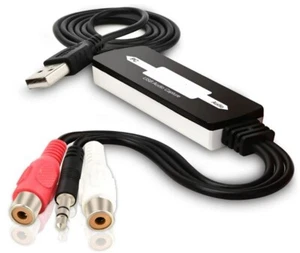 USB-Based Audio Grabber - Digital Audio Recorder For PC Mac - Picture 1 of 5