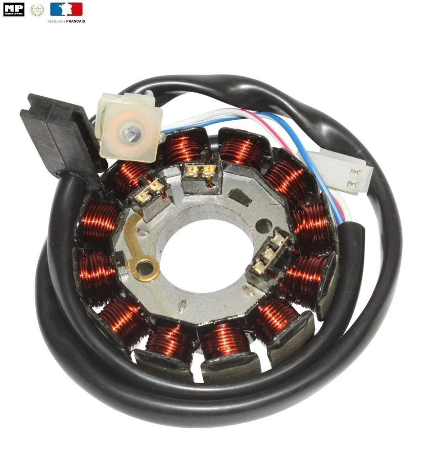 P2R Stator d'allumage 12 Bobine Moto 50 à boite moteur minarelle AM6 après 2007 -