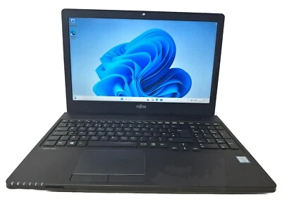 Fujitsu LifeBook Laptop A357 15" i5-7200U 8GB RAM 256GB SSD Win 11 LCD BLEMISH - Image 1 of 4