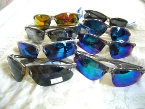 Gafas de sol polarizadas para hombre VERTX clásicas 1/2 borde espejo gafas de sol para mujer 5026 - Imagen 1 de 12