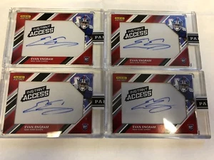 2017 Panini Instant Access Evan Engram RC Autograph Auto Jersey Patch SP #/10 - Picture 1 of 2