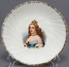 Victoria Austria Marie Thesese Madame Royal Portrait 8 1/2 Inch Antique Plate