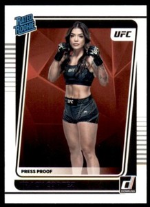2022 Donruss UFC Base Rated Rookies Press Proof Purple #210 Tracy Cortez - Flywe