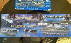 Rompecabezas PEARL HARBOR Hawaii 500 piezas Rompecabezas Panorámico 100% COMPLETO 36x12 in - Imagen 1 de 6