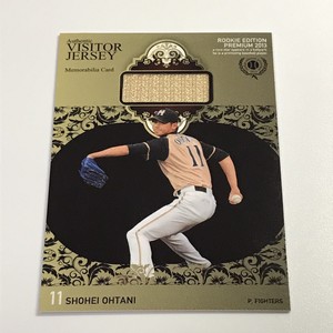 Shohei Ohtani 2013 Limited to 290 Jersey Rookie Premium BBM Nippon-Ham Fighters