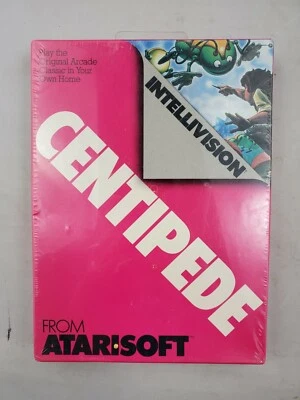 New 1983 Intellivision Mattel Centipede Game from Atarisoft - FACTORY SEALED - Image 1 of 4