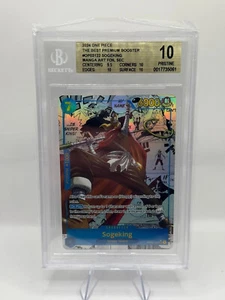 One Piece Premium Sogeking MANGA ENGLISH BGS 10 Pristine OP03-122 - Bild 1 von 1