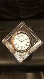 Waterford Crystal Meridian Clock-*New* Beautiful Piece - Picture 1 of 3