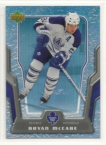 2007-08 Upper Deck McDonald's - #6 - Bryan McCabe - Toronto Maple Leafs