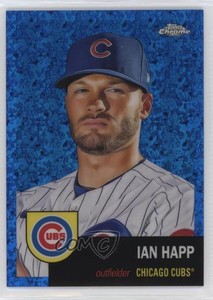 2022 Topps Chrome Platinum Anniversary Blue Mini-Diamond Refractor /199 Ian Happ