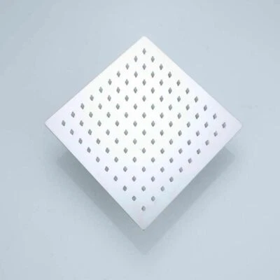 Edelstahl Duschkopf Regendusche Kopfbrause Wellness Brause Regenbrausen - Bild 1 von 2