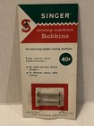 NOS Vintage Package Of 2 SINGER SEWING MACHINE LONG BOBBINS Part 8228