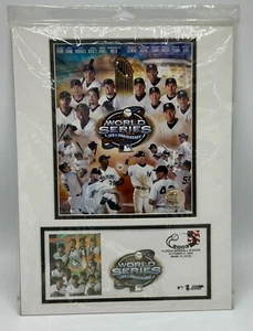 2003 World Series 100th Anniversary Matted Print Yankees Marlins MLB - Picture 1 of 5