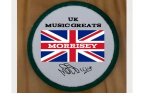 Morrisey UK Music Great Patch Sew On Patch The Smiths - Foto 1 di 1