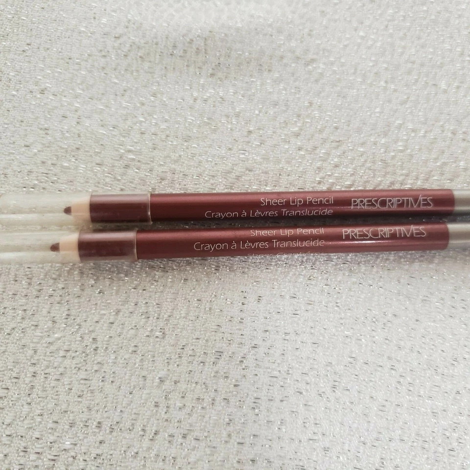 Prescriptives  x2 Sheer Lip Pencil - Sheer Cranberry - .04 oz Full Size - New - Image 1 of 1