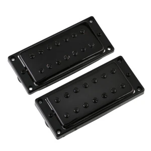 Set 7 Saiten Gitarren-Pickup-Set Doppelspule Humbucker für E-Gitarre schwarz - Bild 1 von 5