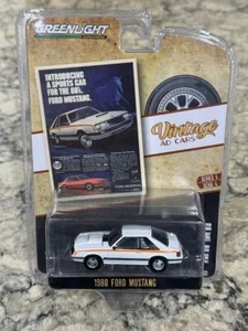 Ford Mustang 1980 Greenlight Vintage Ad Series 4 1/64 - Imagen 1 de 1
