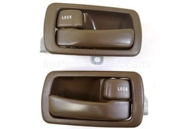 fits 1992 to 1996 Camry Interior Door Handle Trim Left Right Front Rear Brown Foto 1 de 2