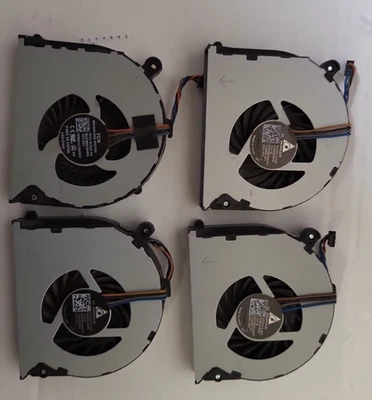LOT OF 4 HP ProBook 738685-001 CPU Cooling Fan Delta 6033B0034401 TESTED USA — 第 1/2 张图片